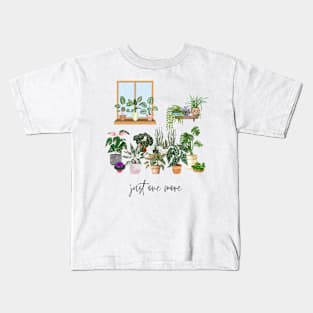 Just One More Plant Kids T-Shirt